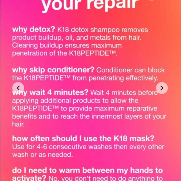 K18 Leave-In Molecular Repair Hair Mask - Picture 8 of 12